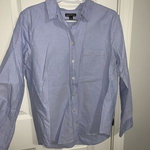 Blue Button Down Blouse